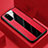 Funda Silicona Goma de Cuero Carcasa H01 para Samsung Galaxy S20 Rojo