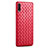 Funda Silicona Goma de Cuero Carcasa H01 para Xiaomi Mi A3 Rojo