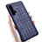 Funda Silicona Goma de Cuero Carcasa H02 para Huawei Honor 20 Pro Azul