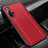 Funda Silicona Goma de Cuero Carcasa H02 para Huawei Honor 20S Rojo