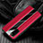 Funda Silicona Goma de Cuero Carcasa H02 para Samsung Galaxy S20 Rojo