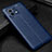 Funda Silicona Goma de Cuero Carcasa H02 para Xiaomi Mi 11 Lite 5G NE Azul