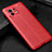 Funda Silicona Goma de Cuero Carcasa H02 para Xiaomi Mi 11 Lite 5G NE Rojo