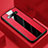 Funda Silicona Goma de Cuero Carcasa H03 para Samsung Galaxy S10 Rojo