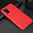 Funda Silicona Goma de Cuero Carcasa H05 para Huawei Honor V30 5G Rojo