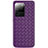 Funda Silicona Goma de Cuero Carcasa H05 para Samsung Galaxy S20 Ultra 5G Morado