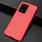 Funda Silicona Goma de Cuero Carcasa H06 para Samsung Galaxy S20 Ultra 5G Rojo