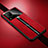 Funda Silicona Goma de Cuero Carcasa L01 para Huawei Nova 6 SE Rojo
