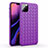 Funda Silicona Goma de Cuero Carcasa para Apple iPhone 11 Pro Max Morado