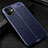 Funda Silicona Goma de Cuero Carcasa para Apple iPhone 12 Azul