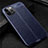 Funda Silicona Goma de Cuero Carcasa para Apple iPhone 12 Pro Azul