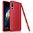 Funda Silicona Goma de Cuero Carcasa para Huawei Honor Magic 2 Rojo