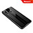 Funda Silicona Goma de Cuero Carcasa para Huawei Nova 4 Negro