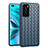 Funda Silicona Goma de Cuero Carcasa para Huawei P40 Azul