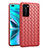 Funda Silicona Goma de Cuero Carcasa para Huawei P40 Pro Rojo