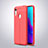 Funda Silicona Goma de Cuero Carcasa para Huawei Y6 (2019) Rojo