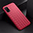 Funda Silicona Goma de Cuero Carcasa para Oppo K7x 5G Rojo