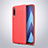 Funda Silicona Goma de Cuero Carcasa para Samsung Galaxy A50S Rojo