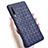 Funda Silicona Goma de Cuero Carcasa para Samsung Galaxy A90 5G Azul