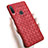 Funda Silicona Goma de Cuero Carcasa para Samsung Galaxy A90 5G Rojo