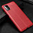 Funda Silicona Goma de Cuero Carcasa para Samsung Galaxy M51 Rojo