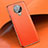 Funda Silicona Goma de Cuero Carcasa para Vivo Nex 3S Naranja