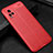 Funda Silicona Goma de Cuero Carcasa para Vivo V20 Pro 5G Rojo