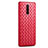 Funda Silicona Goma de Cuero Carcasa para Xiaomi Redmi K20 Pro Rojo