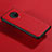 Funda Silicona Goma de Cuero Carcasa para Xiaomi Redmi K30 Pro 5G Rojo