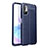 Funda Silicona Goma de Cuero Carcasa para Xiaomi Redmi Note 10 5G Azul