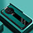 Funda Silicona Goma de Cuero Carcasa PB1 para Oppo Find X7 5G Verde