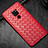 Funda Silicona Goma de Cuero Carcasa S01 para Huawei Mate 20 Rojo