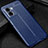 Funda Silicona Goma de Cuero Carcasa S01 para Realme Q5i 5G Azul