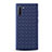 Funda Silicona Goma de Cuero Carcasa S01 para Samsung Galaxy Note 10 5G Azul