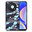 Funda Silicona Goma de Cuero Carcasa S01D para Huawei Enjoy 50 Pro Azul