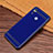 Funda Silicona Goma de Cuero Carcasa S02 para Huawei Honor 10 Lite Azul