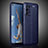 Funda Silicona Goma de Cuero Carcasa S02 para Oppo A74 5G Azul