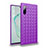 Funda Silicona Goma de Cuero Carcasa S02 para Samsung Galaxy Note 10 5G Morado