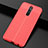 Funda Silicona Goma de Cuero Carcasa S02 para Xiaomi Redmi 8 Rojo