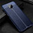 Funda Silicona Goma de Cuero Carcasa S02 para Xiaomi Redmi Note 9 Pro Max Azul