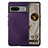 Funda Silicona Goma de Cuero Carcasa S02D para Google Pixel 7 5G Morado