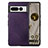 Funda Silicona Goma de Cuero Carcasa S02D para Google Pixel 7 Pro 5G Morado