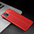 Funda Silicona Goma de Cuero Carcasa S03 para Apple iPhone 13 Mini Rojo