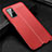 Funda Silicona Goma de Cuero Carcasa S04 para Huawei Honor 30S Rojo