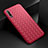 Funda Silicona Goma de Cuero Carcasa S04 para Huawei P Smart Z (2019) Rojo