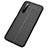 Funda Silicona Goma de Cuero Carcasa S04 para Realme X3 SuperZoom Negro