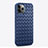 Funda Silicona Goma de Cuero Carcasa S06 para Apple iPhone 14 Pro Max Azul