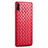 Funda Silicona Goma de Cuero Carcasa S06 para Huawei P Smart Pro (2019) Rojo