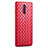 Funda Silicona Goma de Cuero Carcasa S06 para Oppo Reno2 Rojo