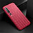 Funda Silicona Goma de Cuero Carcasa S06 para Xiaomi Mi 10 Rojo